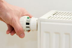 Knucklas central heating installation costs